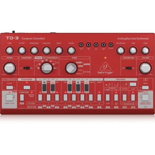 Behringer TD-3-RD Басовый синтезатор купить в Москве и РФ недорого